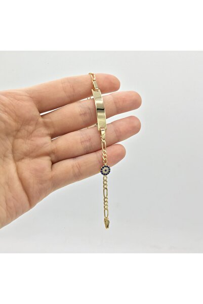 ŞABAN KILIÇ ALTIN&PIRLANTA Nazar Boncuklu Çocuk Bilekliği