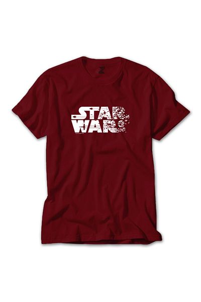 Z zepplin Κόκκινο μπλουζάκι Star Wars Logo 2