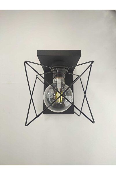 BİAVİZE الشمعدان ديكور خشبي مطلي