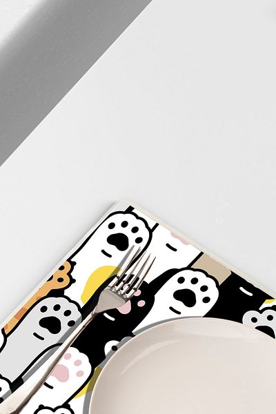 Copyrite Cat Paw 42x30 Pvc 4-Piece Erasable American Service
