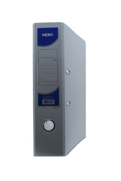 Noki Wide Plastic Folder, White 1 Each