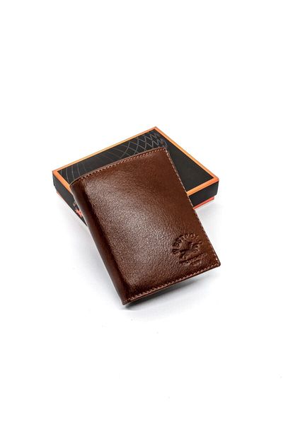 Westpolo Genuine Leather Men's Wallet with Coin Compartment