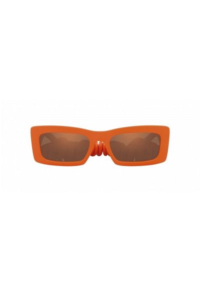 Dolce&Gabbana دي جي 61733338 /6q54 نظارة شمسية نسائية - برتقالية بإطار، UV400