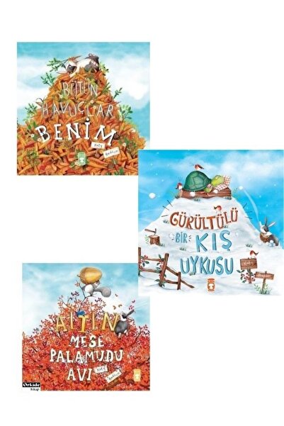 Timaş Çocuk Hediyeli Set Bütün Havuçlar Benim - Gürültülü Bir Kış Uykusu - Al...