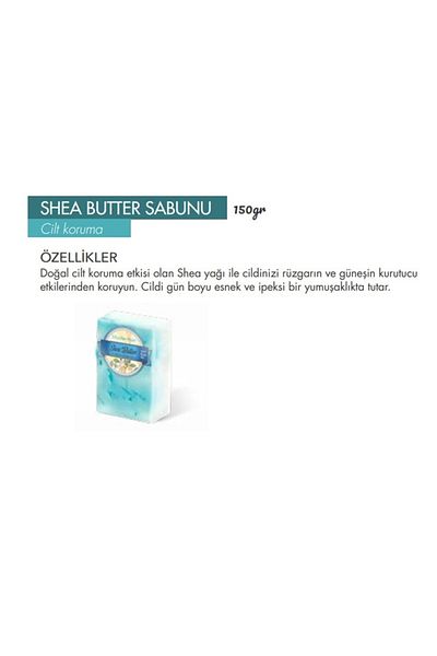 Fitoderman Shea Butter Supporting & Vitamin E Skin Natural Shea Butter Soap 150 Gr