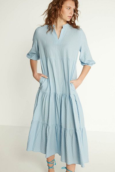 Vitrin Kleid - Blau - Basic