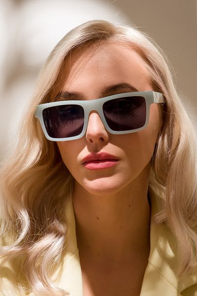Twelve Unisex Bone Sunglasses / Minto Series