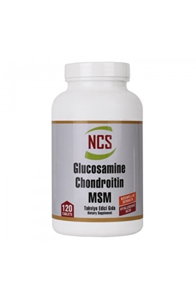 NCS Glucosamine 120 Tablet Chondroitin Msm Hyaluronic Acid