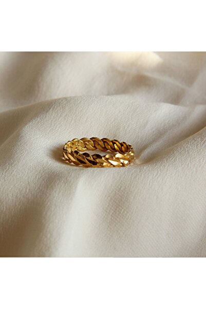 ŞABAN KILIÇ ALTIN&PIRLANTA 14 Ayar Burma Tasarım Altın Yüzük – Şık & Zarif Gü...