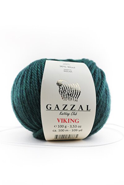 Gazzal Vikıng 100 Gr 30% lână-70% amestec acrilic pentru tricotat manual Taka...