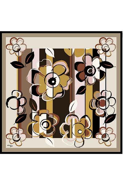 Armine Twill Scarf 3032p-10