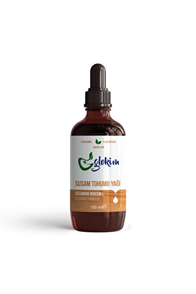 GLOKİM 100 مل زيت السمسم - عصرة باردة