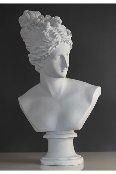 LivadoHome Büyük Diana Büst Heykel