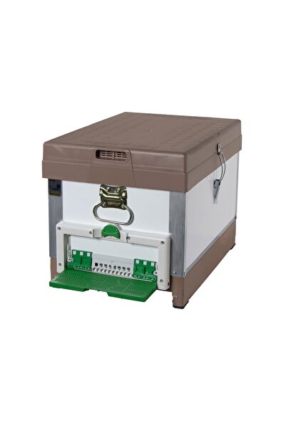 DeraBee Termo Arı Kovanı Pvc Ahşap Arı Villası 8 Çıtalık Tek Katlı