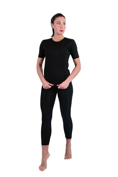 TİSTA Thermal Sauna - Σετ σώματος με κοντομάνικο κολάν αδυνατίσματος