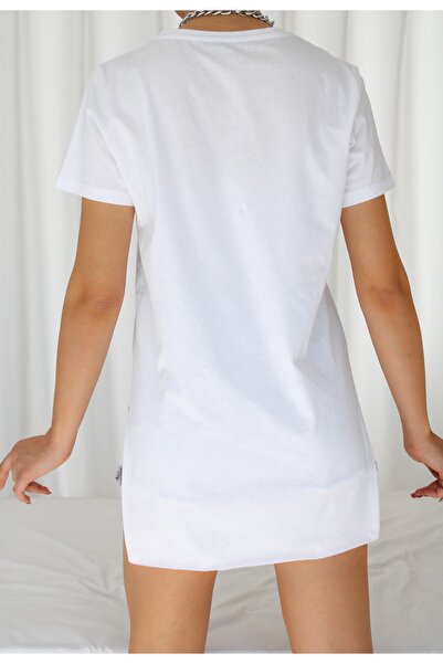 laughs Γυναικείο μπλουζάκι με κοντό μανίκι με λαιμόκοψη Blz1082