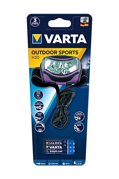 Varta OUTDOOR SPORTS H30 Led Kafa Feneri