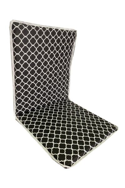 Vip Home Concept Market Ürünleri Pernă pentru scaun cu spătar elastic cu fermoar burete-1 bucată (acoperiș negru) lavabil