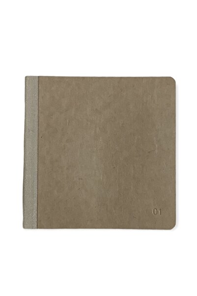 blume Acar Design Kraft Covered 12 Sketchbook 10*10cm 12*160 Page Notebook