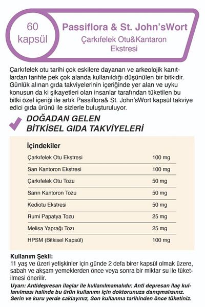 Mindivan Passiflora Truck Grass Capsule + Valerian Root Catapult Capsule, Double Sleep Set