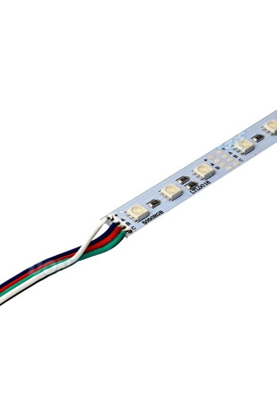 Hazar Led 12 Volt 5050 Ledli Led Bar Alüminyum Çubuk 60 Ledli Rgb