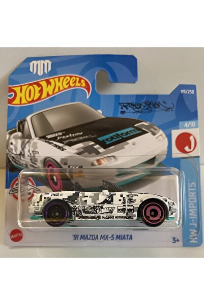 HOT WHEELS Hotwheels ‘91 Mazda Mx-5 Mıata