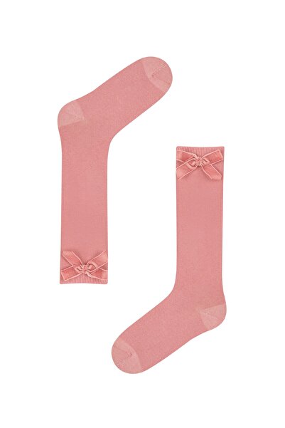 Penti Pink ribbon pants socks
