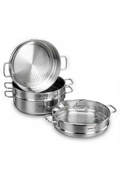 KORKMAZ 28x8.3 Cm Ravioli Pot Set