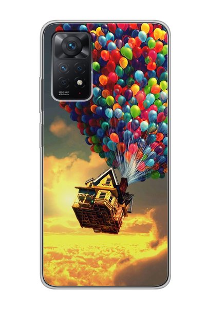 Spoyi حافظة هاتف شفافة بتصميم كارتون لهاتف Xiaomi Redmi Note 11