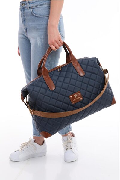 Fiyaka Büyük Boy Nakışlı Valiz Mp-1203 Lacivert