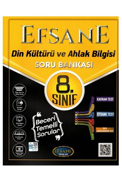 Efsane Yayınları 8. Sınıf Din Kültürü Soru Bankası 2021