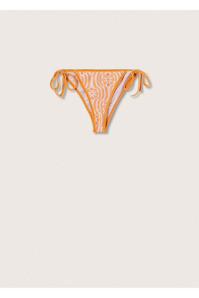 MANGO Woman Patterned Bikini Bottom