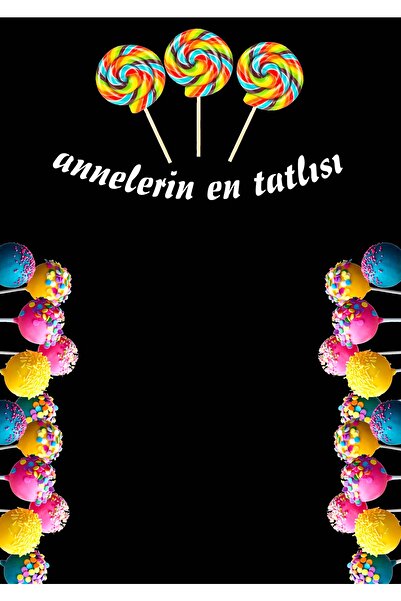 TELLGRAF REKLAM HİZMETLERİ Anneler Günü Brandası (arka Fon)