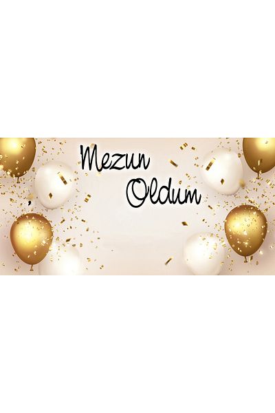 TELLGRAF REKLAM HİZMETLERİ لوحة التخرج مناسبة للاستخدام في المدارس (الخلفية)