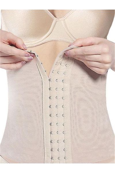 Elite Life Women's Skin Color Underwire Waist Belly Slimming Corset 886