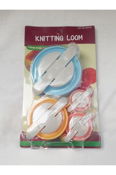 Knıttıng Loom 4-Piece Pompom Making Apparatus Set
