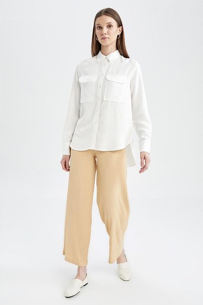 DeFacto Sweatpants - Beige - Relaxed