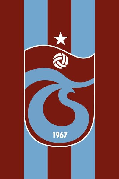 Trabzonspor Bayrak 800x1200 Asmalı Bordo Mavi