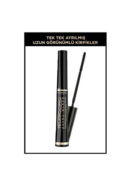 L'Oreal Paris Telescopic Carbon Extra Black Maskara