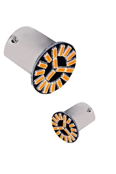 otodemir Led Sinyal - Turuncu Led Ampul - Turuncu Led Sinyal Ampulü - P21w Le...