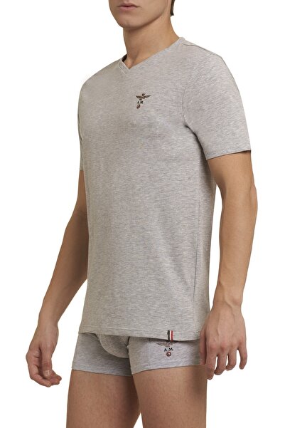Aeronautica Militare T-Shirt - Grau - Regular Fit