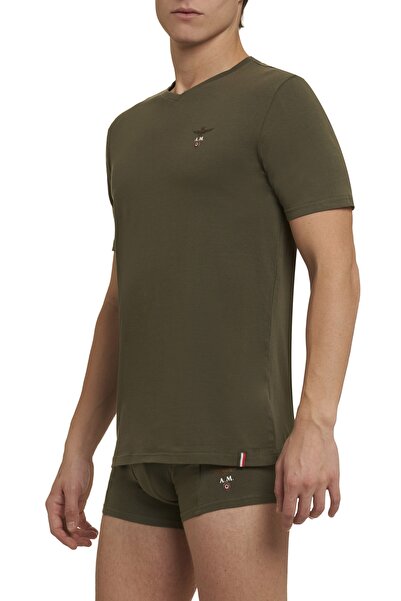 Aeronautica Militare T-Shirt - Khaki - Regular Fit