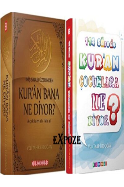 Bilgeoğuz Yayınları Kuran Bana Ne Diyor? 2 Kitap Set