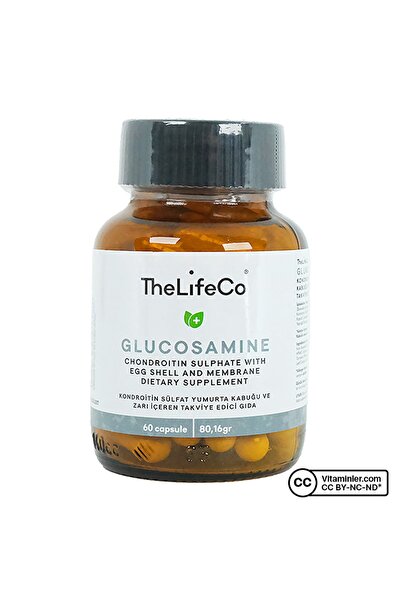 The LifeCo The Lifeco Glucosamine Extract 60 Kapsül