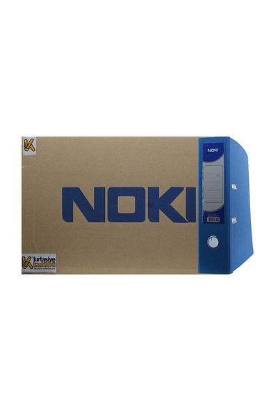 Noki Wide Plastic Folder (56411-110) Light Blue 25 Piece Box