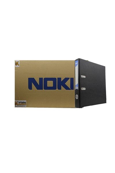Noki Narrow Plastic Folder (56412-190) Black 25 Li Box