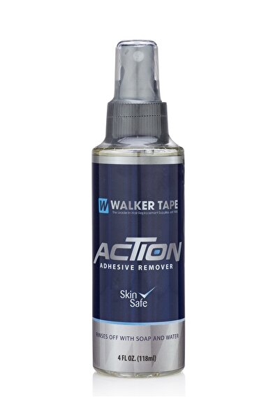 Walker Tape Protez Saç Bant Sökücüsü Action Solvent 4 Fl Oz (118 Ml)