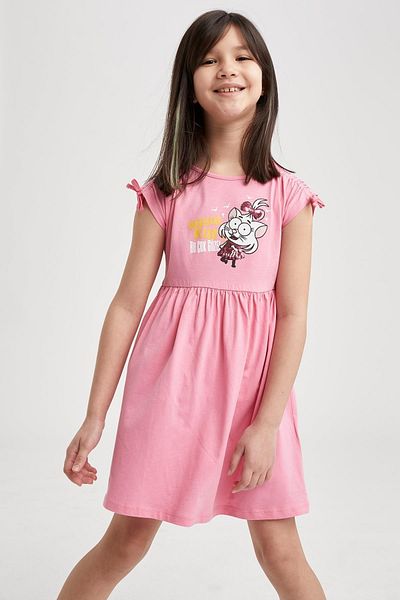 DeFacto King Shakir Licensed Girl's Dress - T4743A621SP
