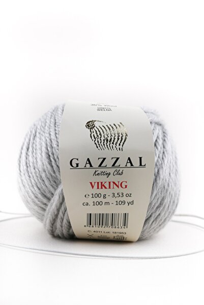 Gazzal خيط حياكة يدوي من الأكريليك المخلوط من فينج 100 جرام (4011)