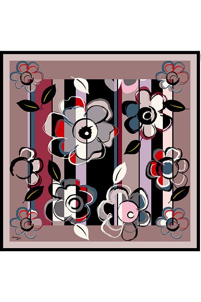 Armine Twill Scarf 3032p-5